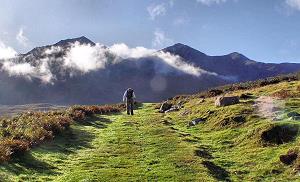 Wandern in den Kerry Mountains